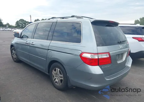 2007 Honda Odyssey Ex-L z USA, uszkodzony, nr VIN 5FNRL386X7B006022